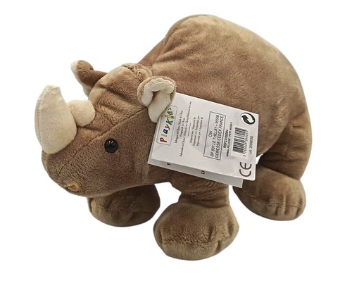Peluche playkids rhinocéros - playkids,