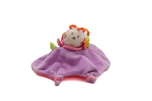 Doudou plat reversible