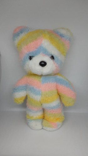 Doudou peluche ours pastel arc - ours,