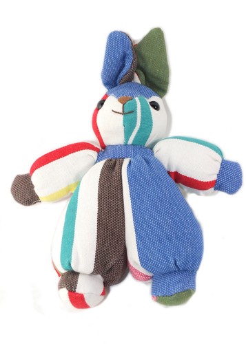 Doudou tissu lapin - tissu, nounours