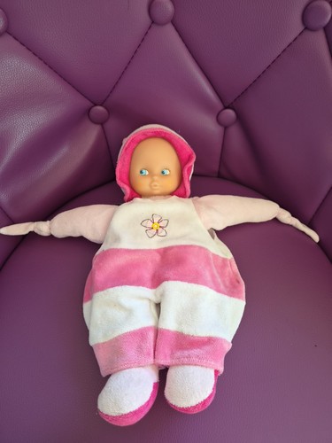 Doudou nounours poupee bebe - poupee,