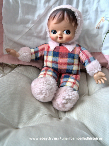 Poupée doudou nounours - poupée,